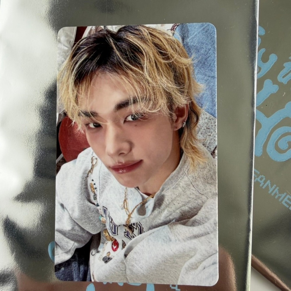 Stray Kids Hyunjin 6th Fan Meeting Stay In Our Little House POB Photocard